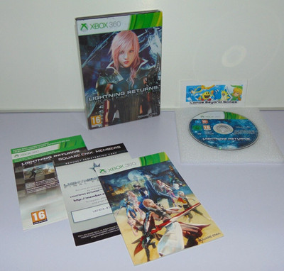 Lighting Returns Final Fantasy XIII 13 Steelbook Microsoft Xbox 360 PAL CIB RAR