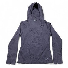 Arc  teryx Women  s Hooded Pullover Jacket Purple Outdoor Shell S