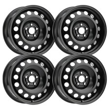 Set-4 Vision Sw60 16x6.5 5x100 40mm Black Wheels Rims 16 Inch Set-4 Vision Sw60 16x6.5 5x100 40mm Black Wheels Rims 16 Inch