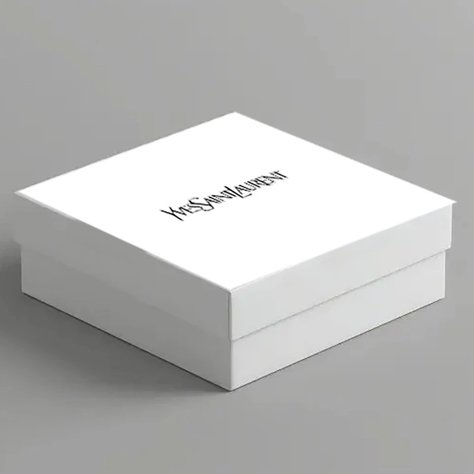 Yves Saint Laurent Belt Dark Beige Cassandre Thin with Square Buckle 2025 90cm - Image 4 of 4