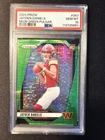 2024 PANINI PRIZM NEON GREEN PULSAR 347 JAYDEN DANIELS ROOKIE RC PSA 10 GEM MINT
