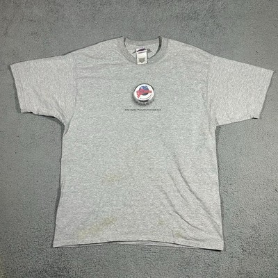 Vintage Planet Hollywood Grey T Shirt Men s Large #1261
