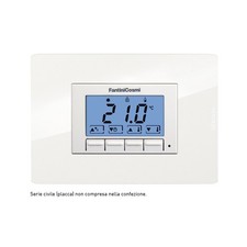 CH121E TERMOSTATO ELETTRONICO GIORNALIERO DA INCASSO A BATTERIE FANTINI COSMI