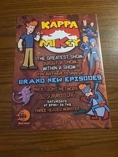 Kappa Mikey Nickelodeon Nicktoon Print Ad 2007 8x11