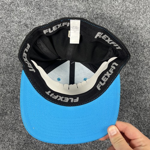 Gorra de béisbol Quiksilver Flexfit Pletts azul para niños - Imagen 2 de 3