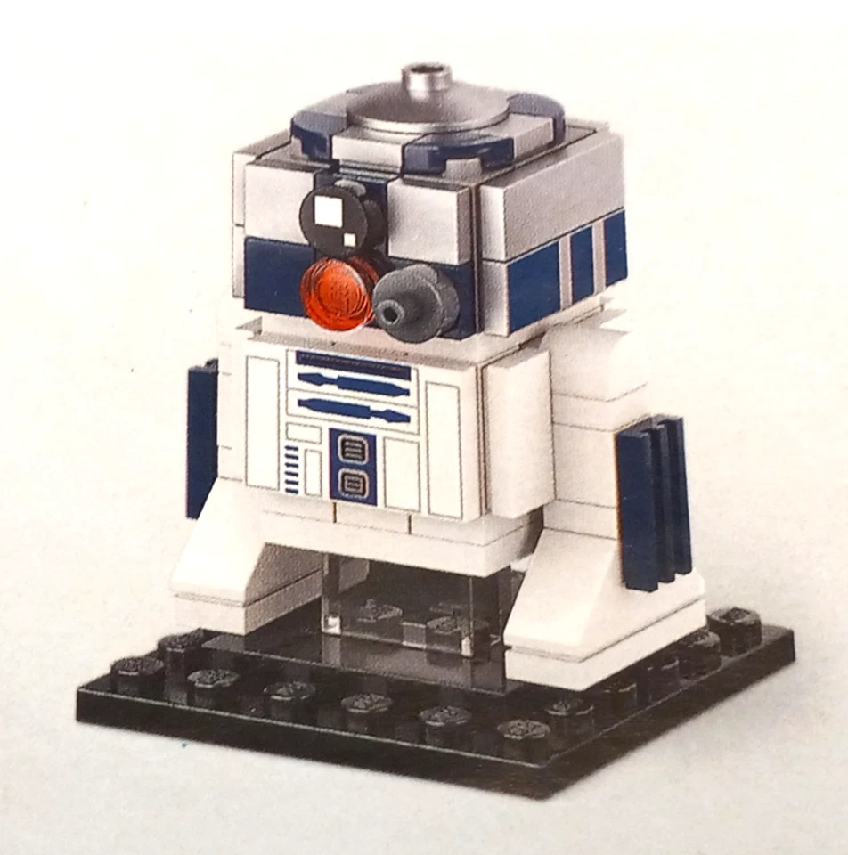 LEGO Star Wars BRICKHEADZ R2-D2 Brickhead figure from Endor Heroes set 40623 - Image 4 of 4