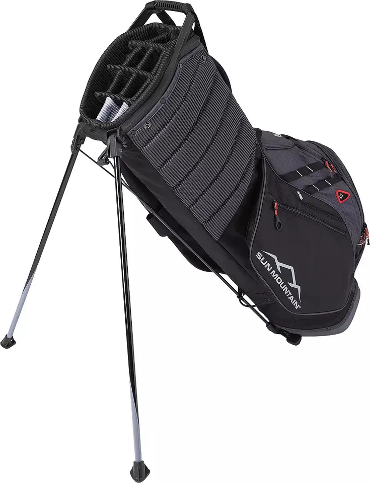 Sun Mountain 2024 4.5+ LS 14W Stand Bag White/Black,Port/Rush Red & Others Color - Image 3 of 4