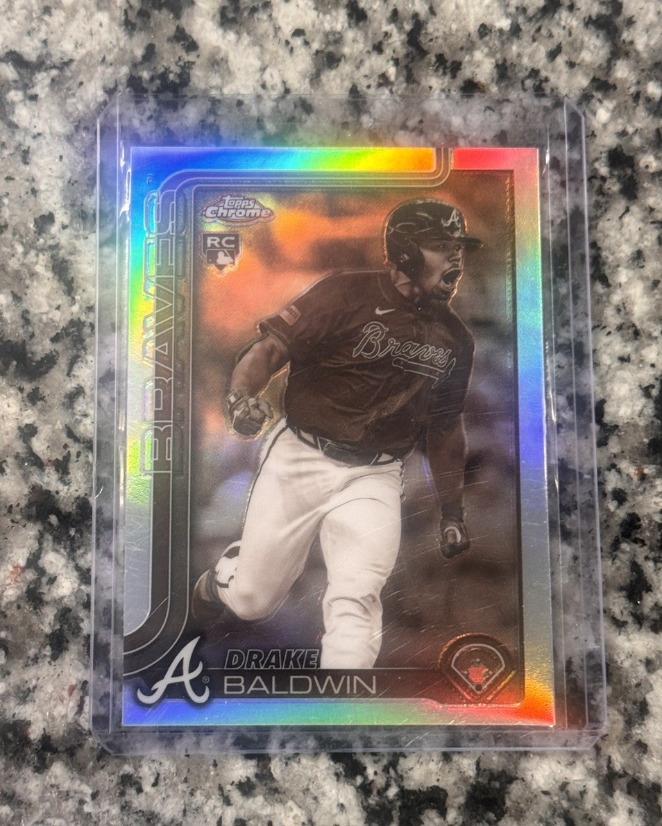 2025 Topps Chrome Update #USC96 Drake Baldwin Sepia Refractor