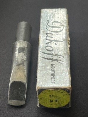 Seltenes Dukoff Miami Super Power Chamber M7 Tenorsaxophon Mundstück verpackt in UK