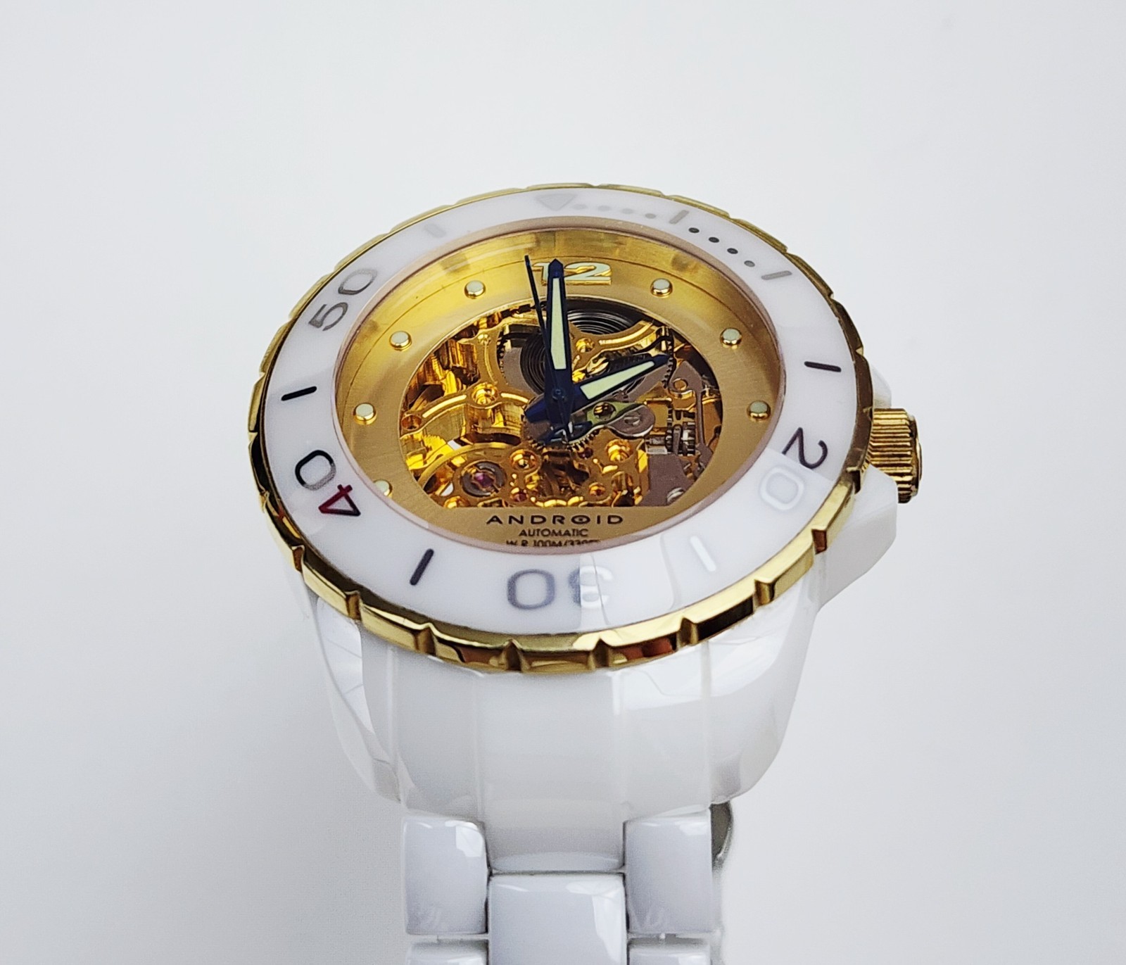 Women's CERAMIC SKELETON AUTOMATIC Watch ANDROID … - image 12