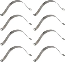 50Pcs Stainless Steel Spring Clips for DIY Picture Framing 85x9mm