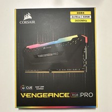 Corsair Vengeance RGB PRO DDR4 32GB 2x16GB 3600MHz Intel XMP RGB DIMM
