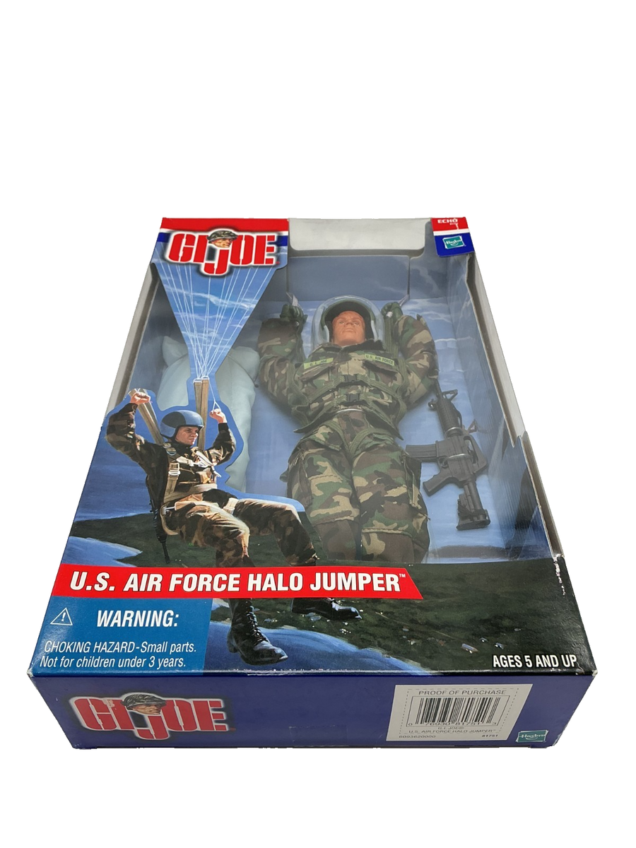 Hasbro GI Joe U.S. Air Force HALO JUMPER 12 Inch Action Figure | eBay