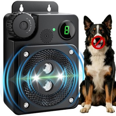 Anti Barking Device for Dogs, Dog Bark Deterrent Devices, 3 Modes Ultrasonic Bar