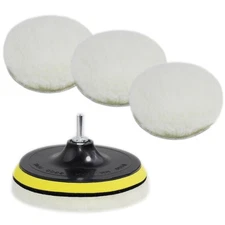 Car Foam Polishing Buffing Kit, Polishing Buffing Pads, Wool Pads, Polishing ...
