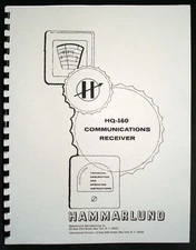 HAMMARLUND HQ-160 HQ160 Communications Receiver Manual