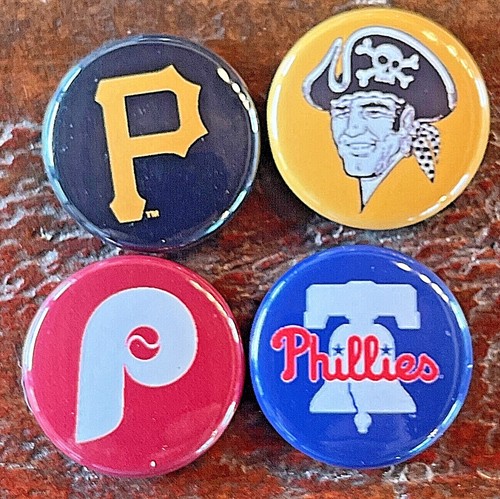 MLB FRIDGE MINI MAGNET BUTTON-U PICK TEAM-Yankees Cardinals Red Sox Astros-NEW - Picture 13 of 17