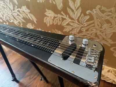 Rogue Lap Steel w/Stands - Pearlescent Black - GOOD | eBay