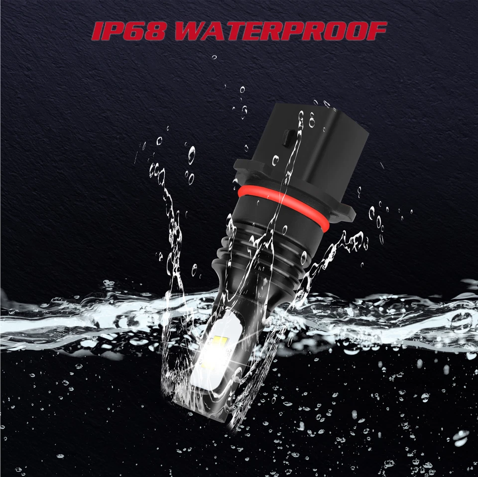 2 светодиодные противотуманные лампы 12278 PSX26W 6000K белые для GMC Yukon 2015–2019 Yukon XL - Изображение 3 из 4