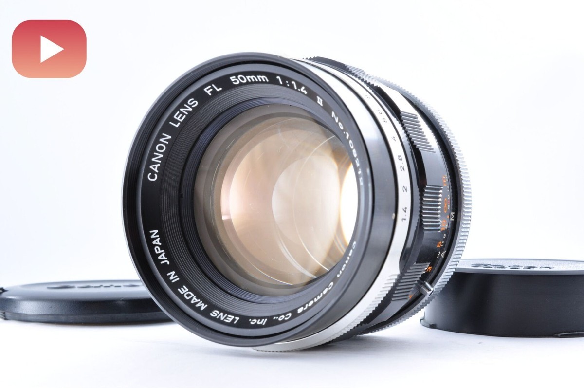 Canon FL 50mm f1.4 MF Standard Lens For FL FD Mount JAPAN