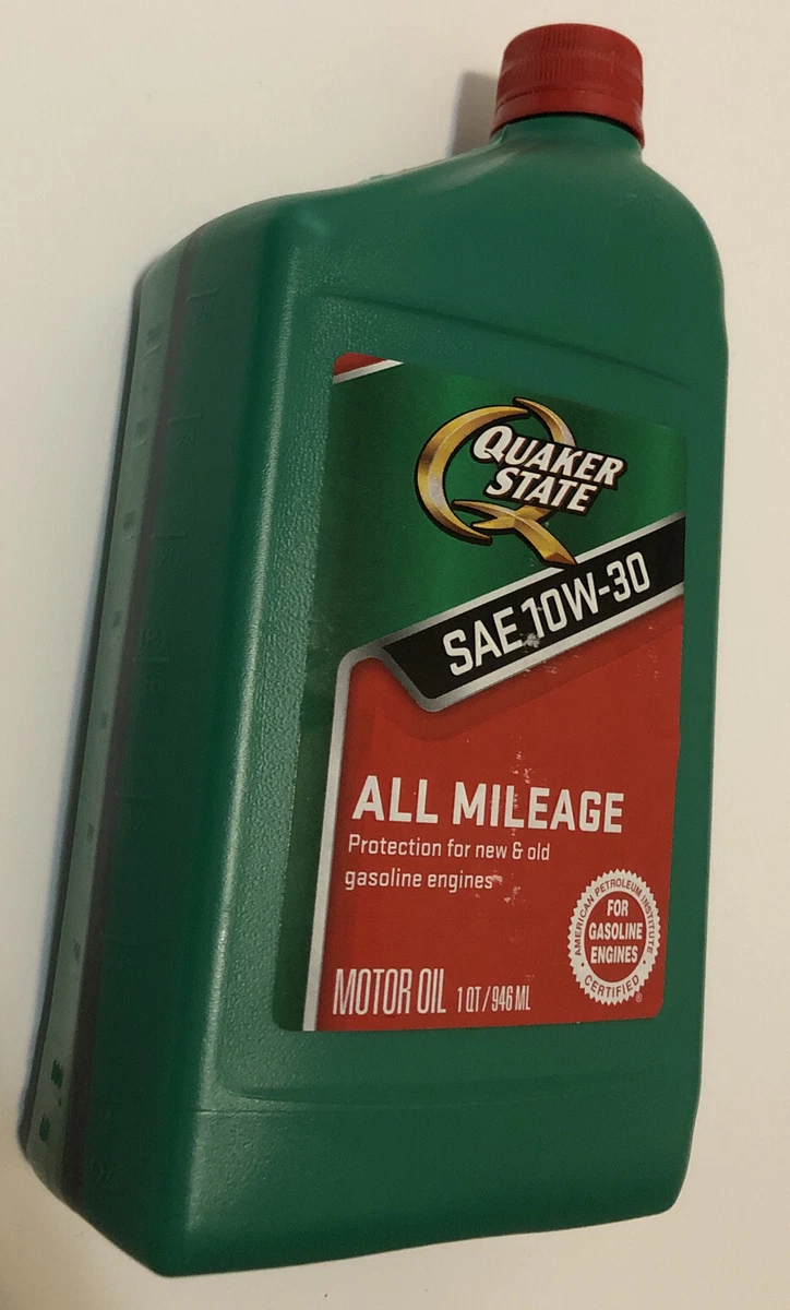 Quaker State® High Mileage 10W30 Motor Oil1 Quart At, 53 OFF
