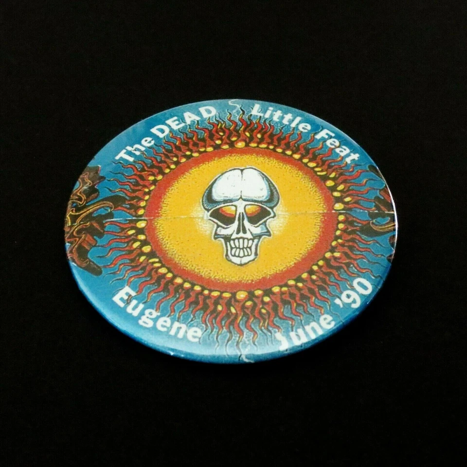 Grateful Dead Pin Oregon Ducks Autzen Eugene OR 1990 6/23,24/90 Dave's Picks 44 - Image 4 of 4
