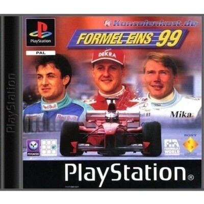 PS1 / Sony Playstation 1 Spiel - Formel Eins 99 mit OVP OVP beschädigt
