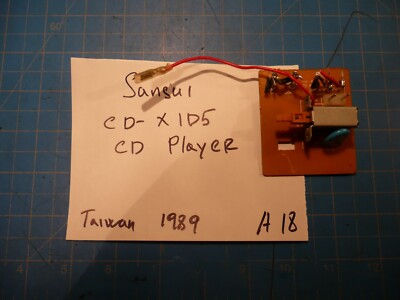 Sansui CD-X105 CD Player Replacement Parts Cir Board Part # GPBF144802