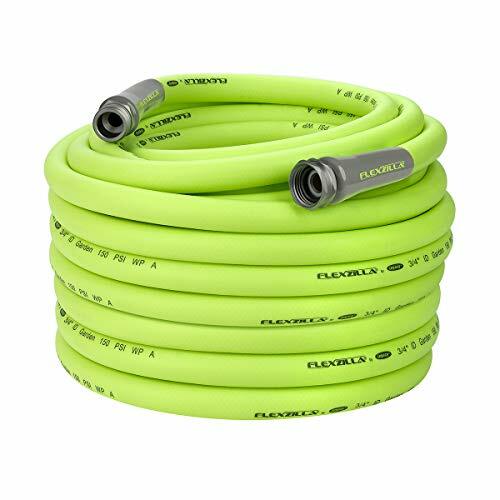 Garden Hose 3/4 in x 100 ft Durable Heavy Duty Lightweight Drinking