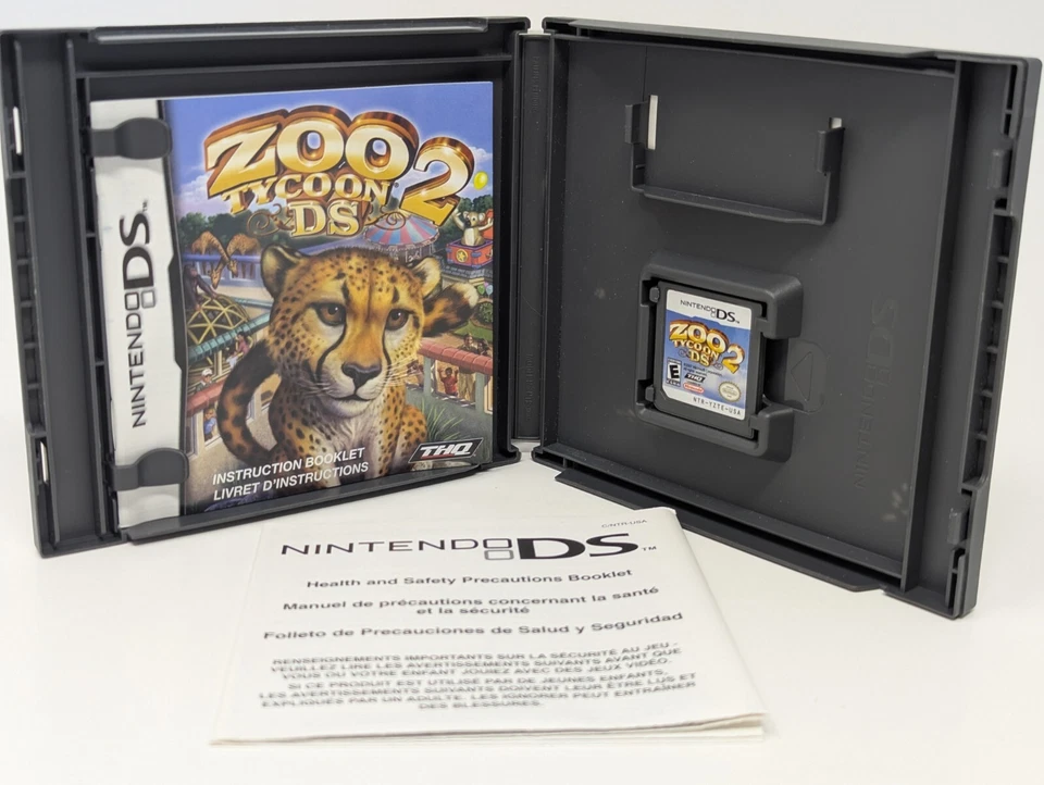 Zoo Tycoon 2 DS (Nintendo DS, 2008) - CIB Complete - Image 3 of 4