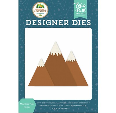 Echo Park Paper SUMMER ADVENTURE Mountain View Die Set (SA180043)