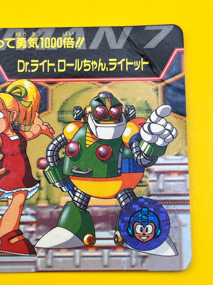 Dr.Right Rightot Roll Rock Man 7 Mega Man Card No.35 TCG Capcom