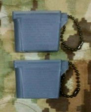 USGI  Ear Plug Case  Military Surplus  2 Each