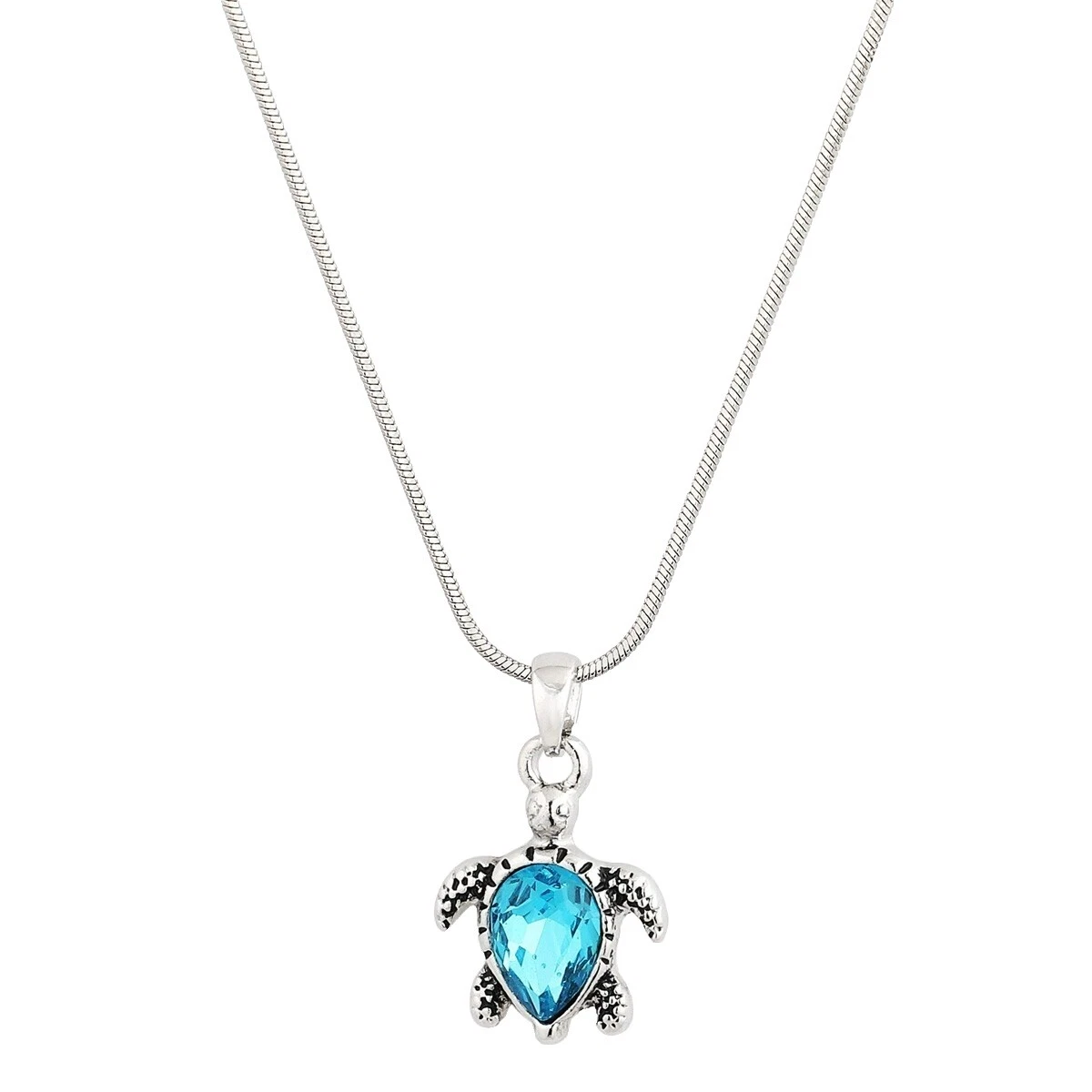 Collares y colgantes De Moda de Playa de cristal