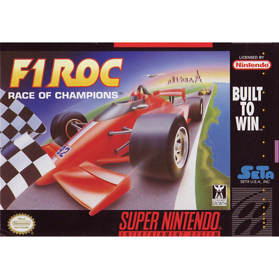F1 ROC: Race of Champions SNES ROM Download
