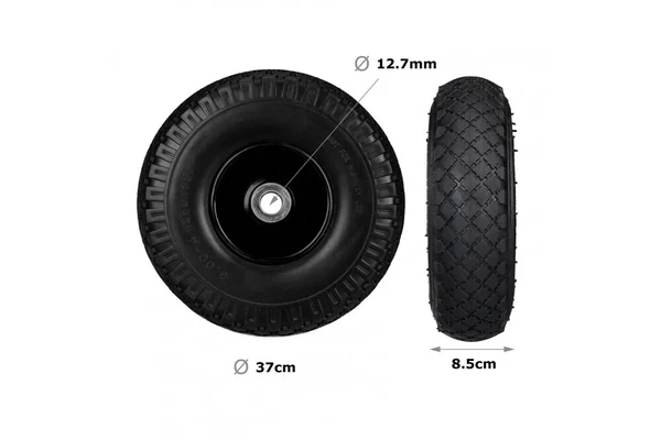 FOX Replacement Pneumatic Carp Fishing Barrow Wheel (Pump Up Wheel) - CTR010-01