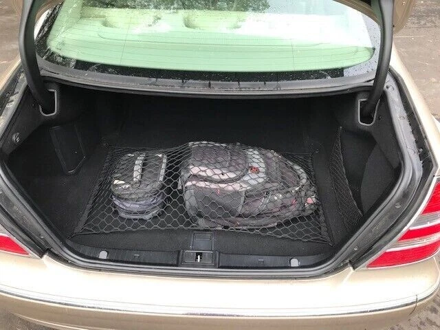 Red de carga de malla estilo piso maletero trasero para MERCEDES-BENZ CLASE E 2003-2009 Foto 3 de 4