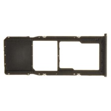 SIM Micro SD Card Tray Single for Samsung Galaxy A70 Black Replacement Repair