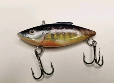 Leurre de pêche vintage Bill Lewis Rat - L - piège sans lèvres Leurre de pêche vintage Bill Lewis Rat - L - piège sans lèvres