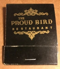 The Proud Bird Restaurant, Los Angeles, CA, Matchbook, New