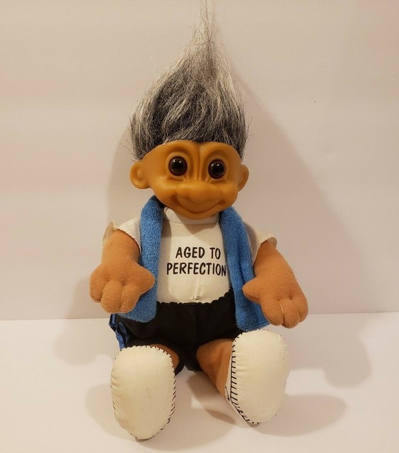 troll doll grey hair