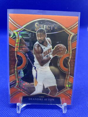 2020-21 Panini Select DeAndre Ayton Concourse Neon Orange Pulsar Prizm FOTL 3/15