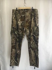 Redhead Men Realtree Camo Cargo Hunting Pants Size Large Tall 38x33 Double Knee 