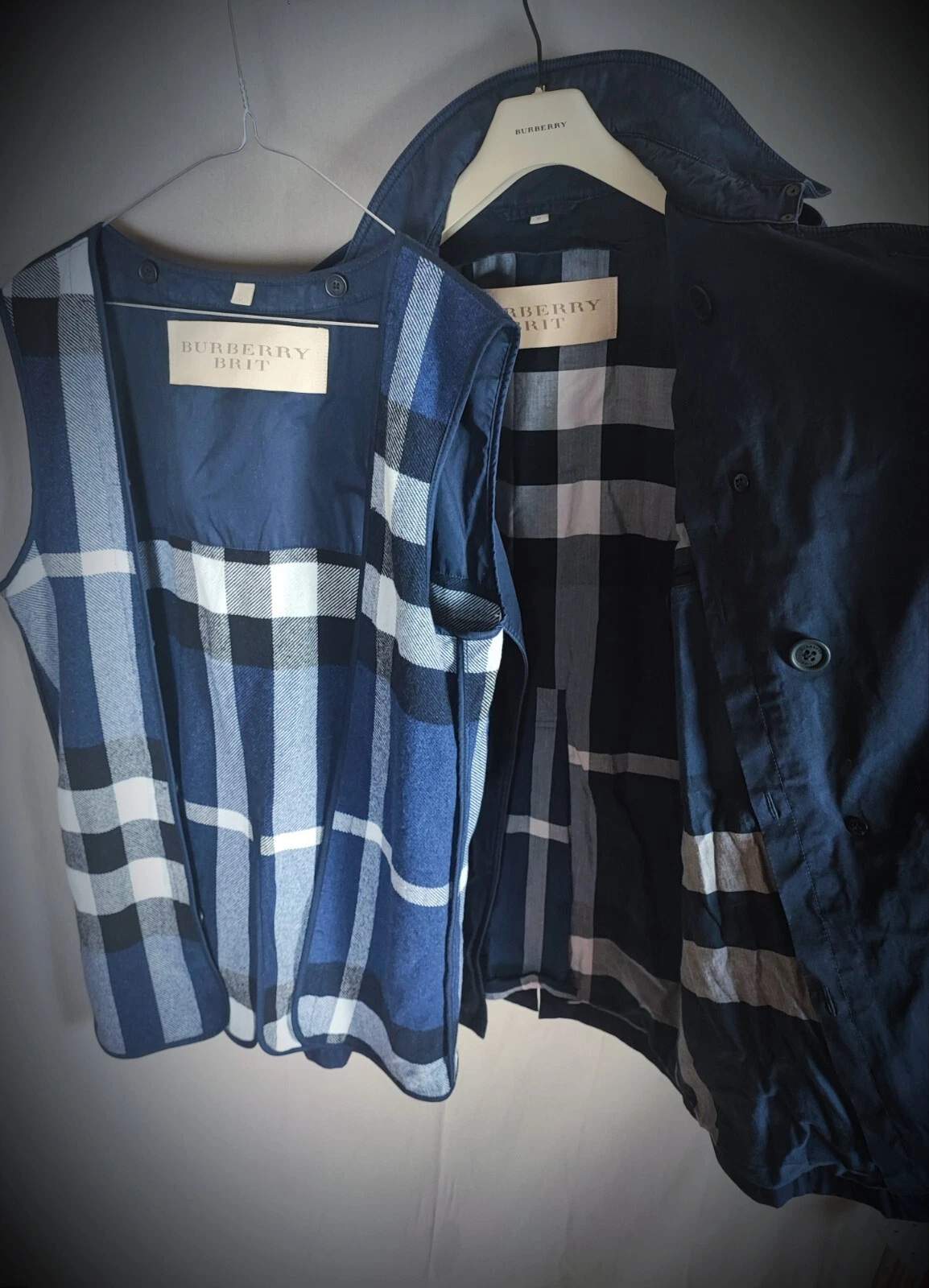 Burberry Trench coat Wool Double Breasted M