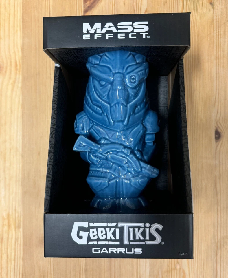 Mass Effect Kaidan Alenko Statue Figur + Geeki Tiki Tasse Garrus NEU, VERSIEG... - Image 2 of 4