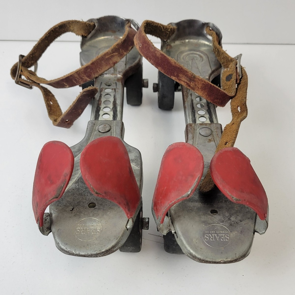 Vintage Sears Roebuck Adjustable Metal Roller Skates | eBay