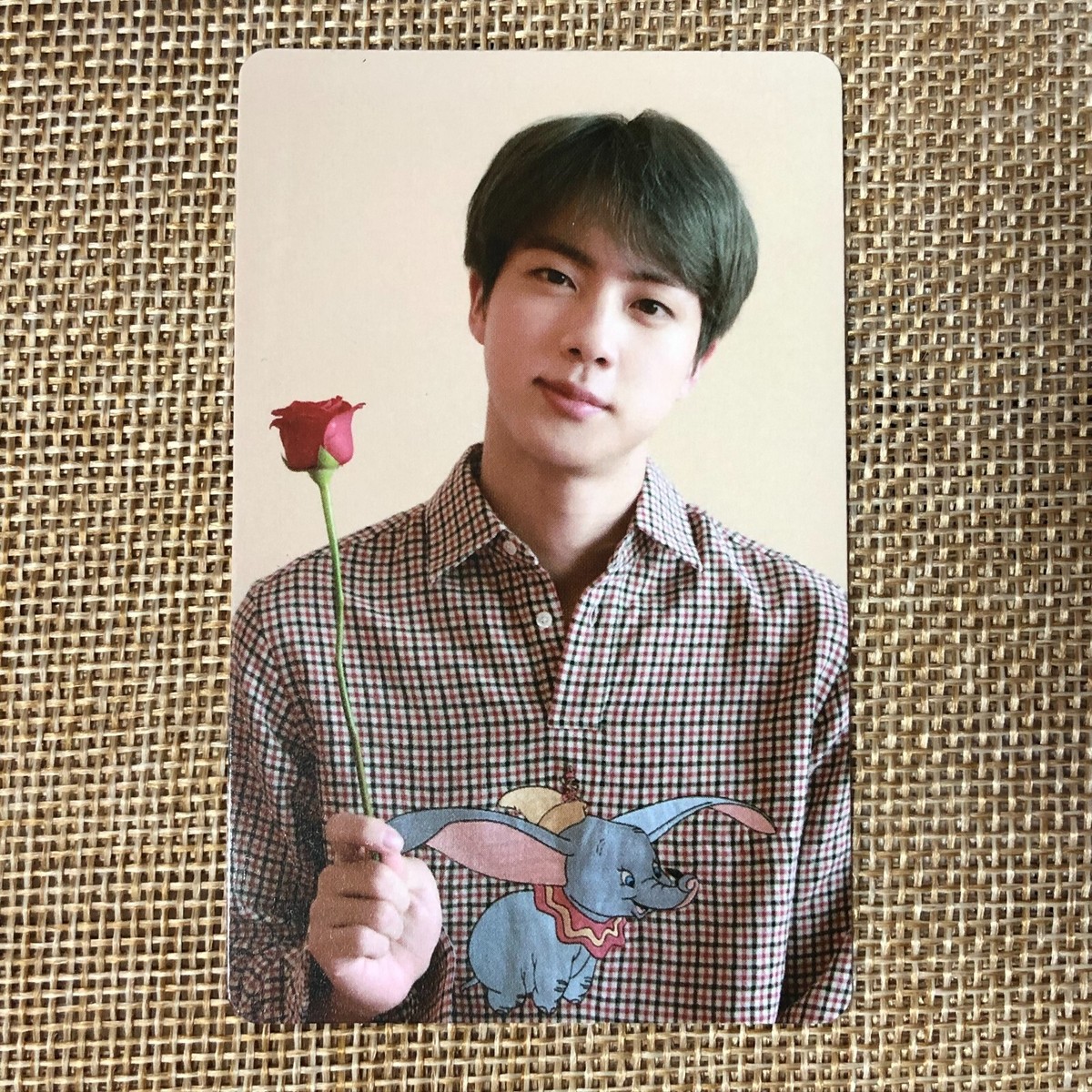 BTS MEMORIES OF 2019 DVD ジン JIN BTS JIN [ Memories of 2019 ] Official DVD Photocard / New / Gift