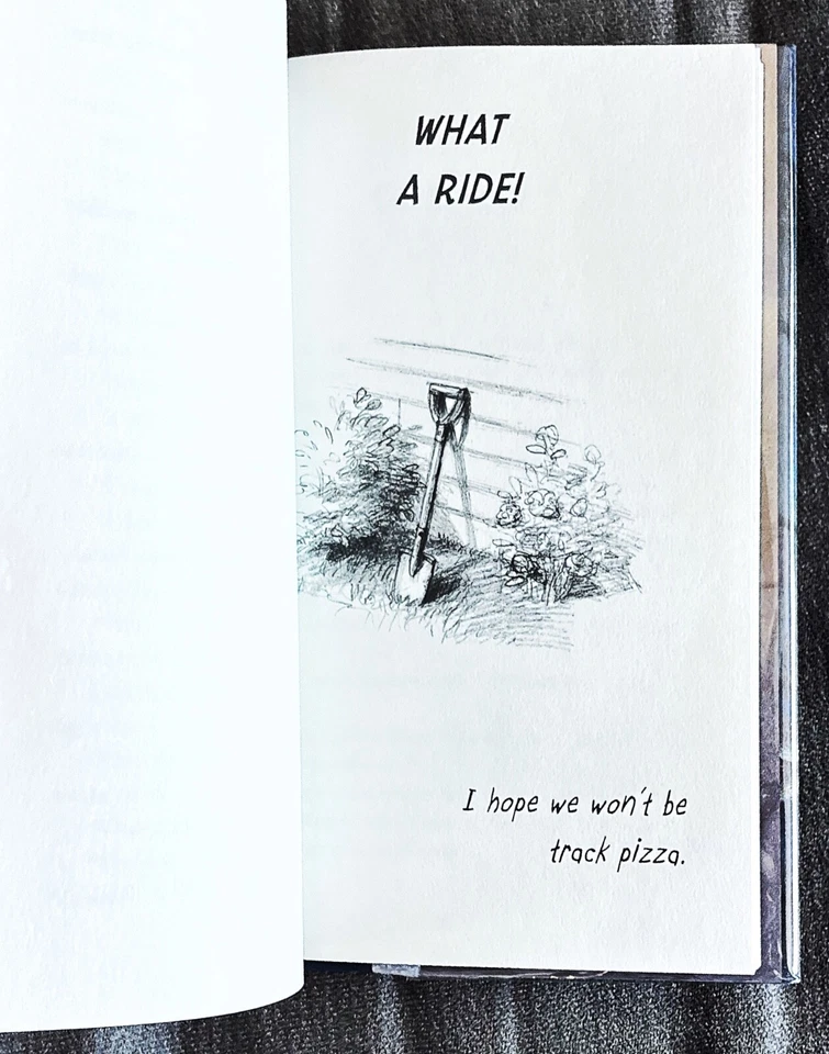 Lot 3 VG HCDJ EXLIB Kids Book Hunter Moran Digs Deep+Saves Universe+Hangs Out Fr - Image 4 of 4