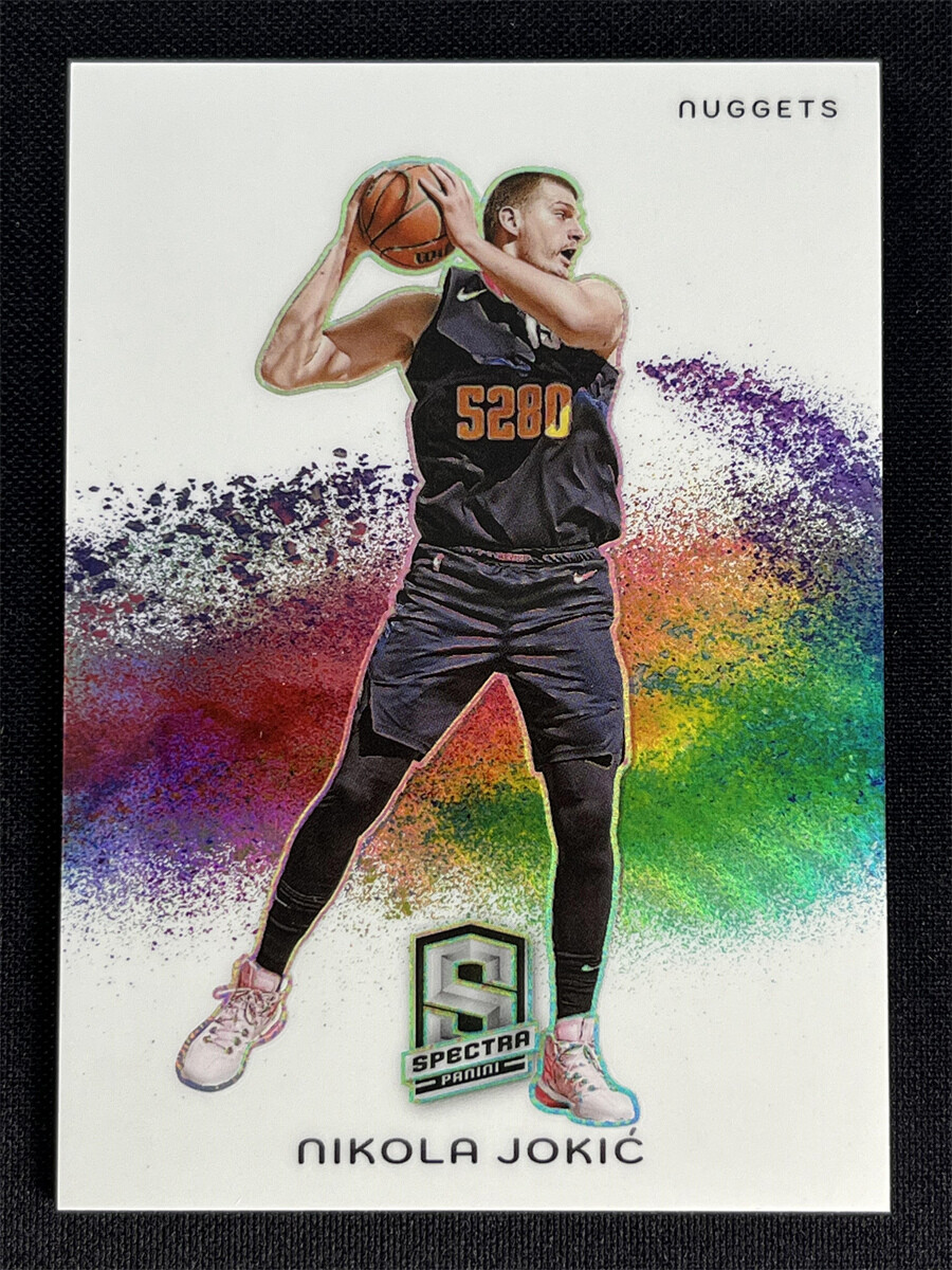 2023-24 Panini Spectra Nikola Jokic #12 Color Blast Prizm Case Hit SSP