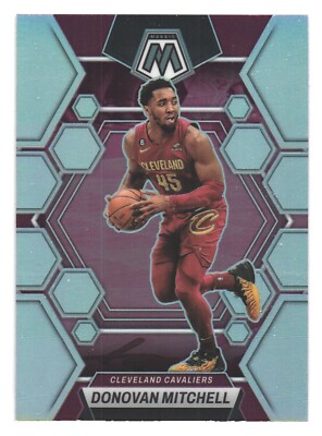2022-23 Panini Mosaic NBA Basketball Cleveland Cavaliers Donovan Mitchell Silver